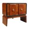 Art Deco Burl Walnut Bar Cabinet by Guglielmo Urlich for Meroni & Fossati, 1930s, Image 2