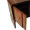 Mueble bar Art Déco de madera nudosa de nogal de Guglielmo Urlich para Meroni & Fossati, años 30, Imagen 10