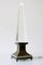 Lámpara de mesa francesa en forma de obelisco de vidrio acrílico de Sandro Petti para Maison Jansen, años 70, Imagen 2