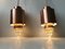 Mid-Century Copper & Glass Icicle Pendants from Vitrika, Set of 2 2