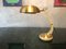 Brass, Plastic, & Galvanized Metal Table Lamp, 1970s 1