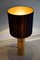 Lampada da tavolo Mid-Century dorata in ceramica di Aldo Londi per Bitossi, anni '60, Immagine 4