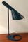 Vintage Danish Petrol Blue AJ Table Lamp by Arne Jacobsen for Louis Poulsen 4