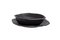 N01001 Stoneware Bowl with Black Silver Glaze by Yellow Nose Studio, 2019 4