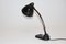 Lámpara de escritorio Bauhaus alemán negro, años 30, Imagen 3