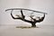 Hollywood Regency Brass Coffee Table by Willy Daro, 1970s 9