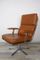 Vintage Chrome & Imitation Leather Swivel Armchairs, Set of 2 3