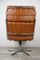Vintage Chrome & Imitation Leather Swivel Armchairs, Set of 2 8