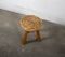 Vintage French Wicker Stool 2