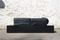 Vintage Mission Black Leather Sofa from Harvink 4