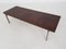 Heavy Rosewood and Metal Coffee Table, 1960s 4