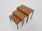 Vintage Teak and Metal Nesting Tables, 1960s, Image 7