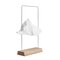 Large Matterlight Table Lamp in Silver & Ash by Boris Dennler 1