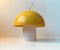 Lámpara de mesa danesa amarilla de Bent Karlby para ASK Belysninger, años 70, Imagen 2