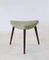 Tabouret Tripode Vintage en Teck, Danemark, 1950s 1