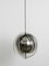 Space Age Brushed Stainless Steel Moon Lamp, 1960s 7