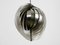 Space Age Brushed Stainless Steel Moon Lamp, 1960s 5