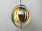 Space Age Brushed Stainless Steel Moon Lamp, 1960s, Image 3