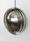 Space Age Brushed Stainless Steel Moon Lamp, 1960s, Image 6