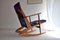 Rocking Chair Coloré Mid-Century par Holger Georg Jensen pour Tønder Møbelværk 4