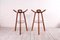 Spanish Marbella Bar Stools, 1960s, Set of 2 5