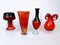 Vintage Polish Modern Glass Vase from Tarnowiec Glassworks, 1960s 2