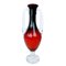Vintage Polish Modern Glass Vase from Tarnowiec Glassworks, 1960s 1