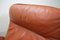 Vintage DS 49 Cognac Leather Lounge Chair & Ottoman from de Sede, Set of 2 14