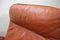 Vintage DS 49 Cognac Leather Lounge Chair & Ottoman from de Sede, Set of 2, Image 14