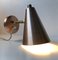 Lampade da parete Mid-Century in rame ed ottone di E.S. Horn, anni '60, Immagine 6