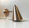 Mid-Century Copper & Brass Wall Light from E.S. Horn, 1960s 3