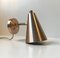 Mid-Century Copper & Brass Wall Light from E.S. Horn, 1960s, Image 3
