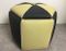 Octagonal Vintage Italian Model Juno Pouf from Astor, 1970s, Image 6