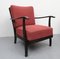 Fauteuil Rouge, 1950s 1