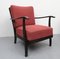 Red Armchair, 1950s, Image 1