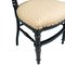 Art Nouveau Ebonized & Hand-Carved Walnut Sculptural Chair by Giacomo Cometti 5