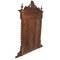 Antique Italian Renaissance Hand Carved and Turned Walnut Fireplace or Console Mirror from Ballario 2
