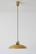 Lámpara colgante Mid-Century de latón de Art-Line, años 80, Imagen 5