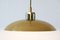 Lámpara colgante Mid-Century de latón de Art-Line, años 80, Imagen 1