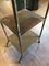 Mid-Century French Industrial Side Table with Drop Leaves, Image 9