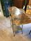 Mid-Century French Industrial Side Table with Drop Leaves 7