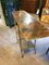 Mid-Century French Industrial Side Table with Drop Leaves, Image 7