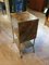 Mid-Century French Industrial Side Table with Drop Leaves 3