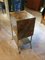 Mid-Century French Industrial Side Table with Drop Leaves, Image 3
