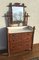 19th-Century French Faux Bamboo Dresser with Mirror 4