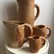 Vintage Wooden Pitchers, 1960s, Set of 4, Image 5