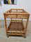 Bamboo Rattan Serving Trolley, 1960s 11