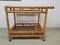 Bamboo Rattan Serving Trolley, 1960s 10
