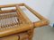 Bamboo Rattan Serving Trolley, 1960s 13
