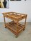 Bamboo Rattan Serving Trolley, 1960s, Image 2